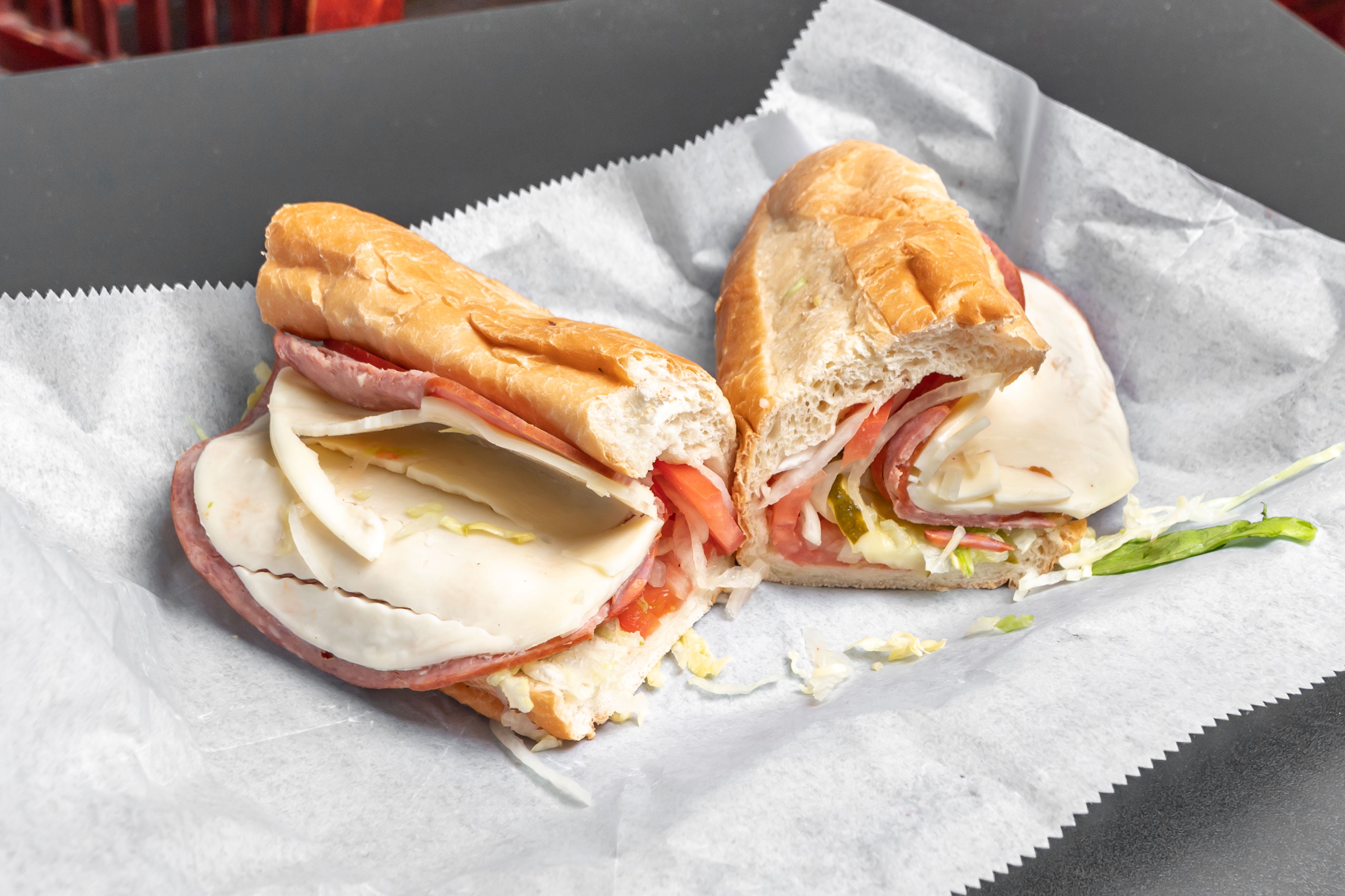 Order Ham & Cheese Sub - 9" food online from Starvin Marvin store, Gaithersburg on bringmethat.com