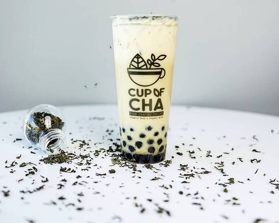 Order Jasmine and Pearls (Boba) food online from Cup Of Cha Tea House store, Monrovia on bringmethat.com