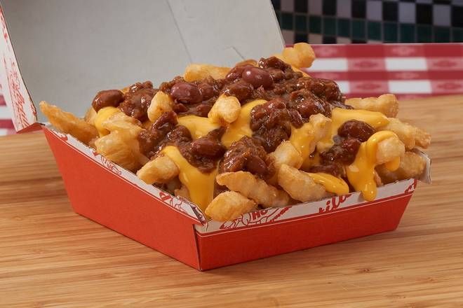 Order Chili Cheese Fries food online from Portillo’S Hot Dogs store, Tempe on bringmethat.com
