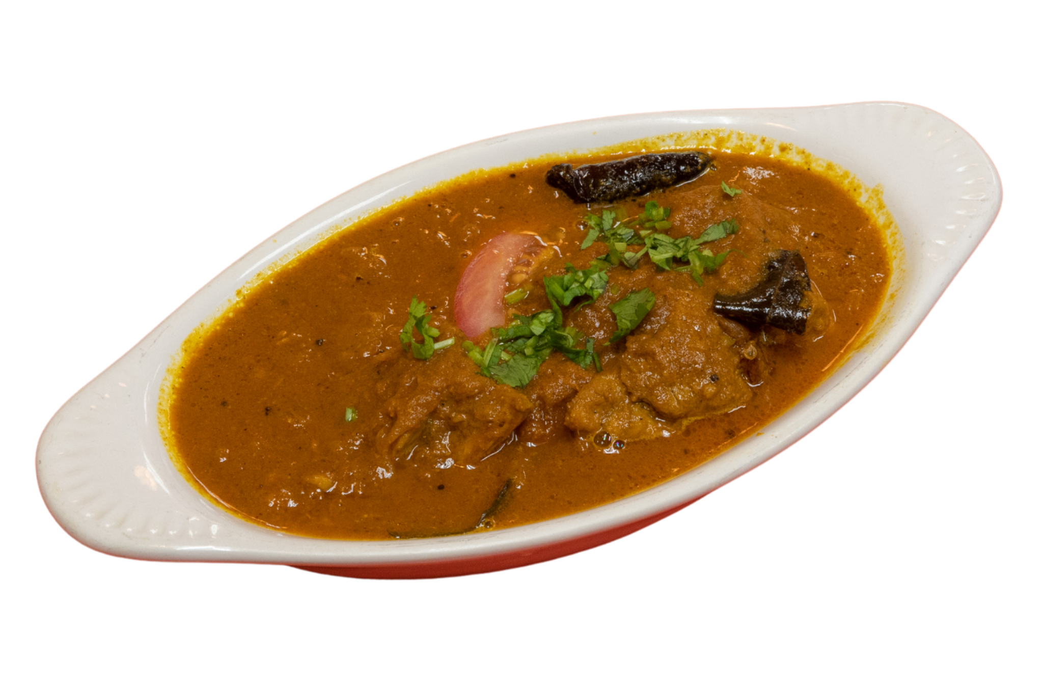 Order Boneless Chicken Curry (+ Free Dessert) food online from Spices Of India Kitchen store, Irving on bringmethat.com