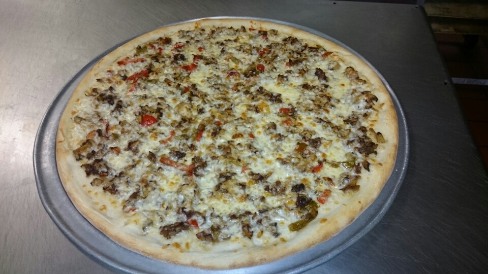 Order Philly Steak Pizza food online from Madison's Pizza store, Albany on bringmethat.com