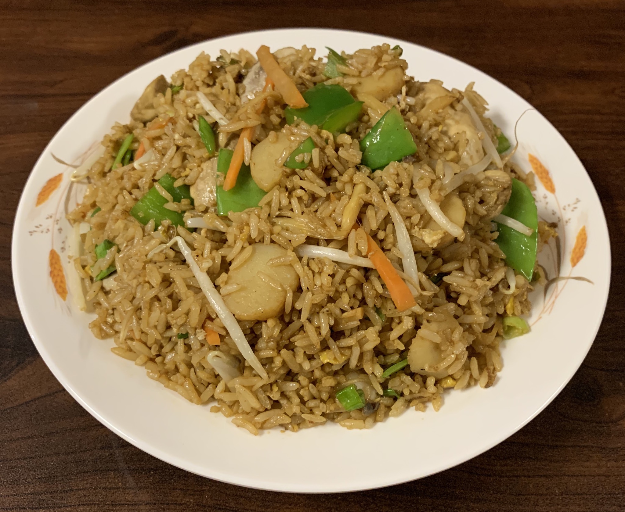 Order Vegetable Fried Rice food online from Great Wall Chinese Restaurant store, Western Springs on bringmethat.com