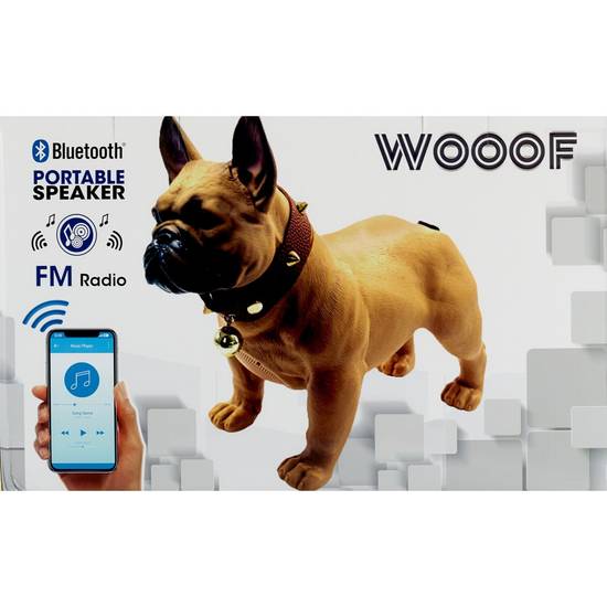 Order WOOOF Portable Bluetooth Speaker, Bull Dog food online from CVS store, REVERE on bringmethat.com