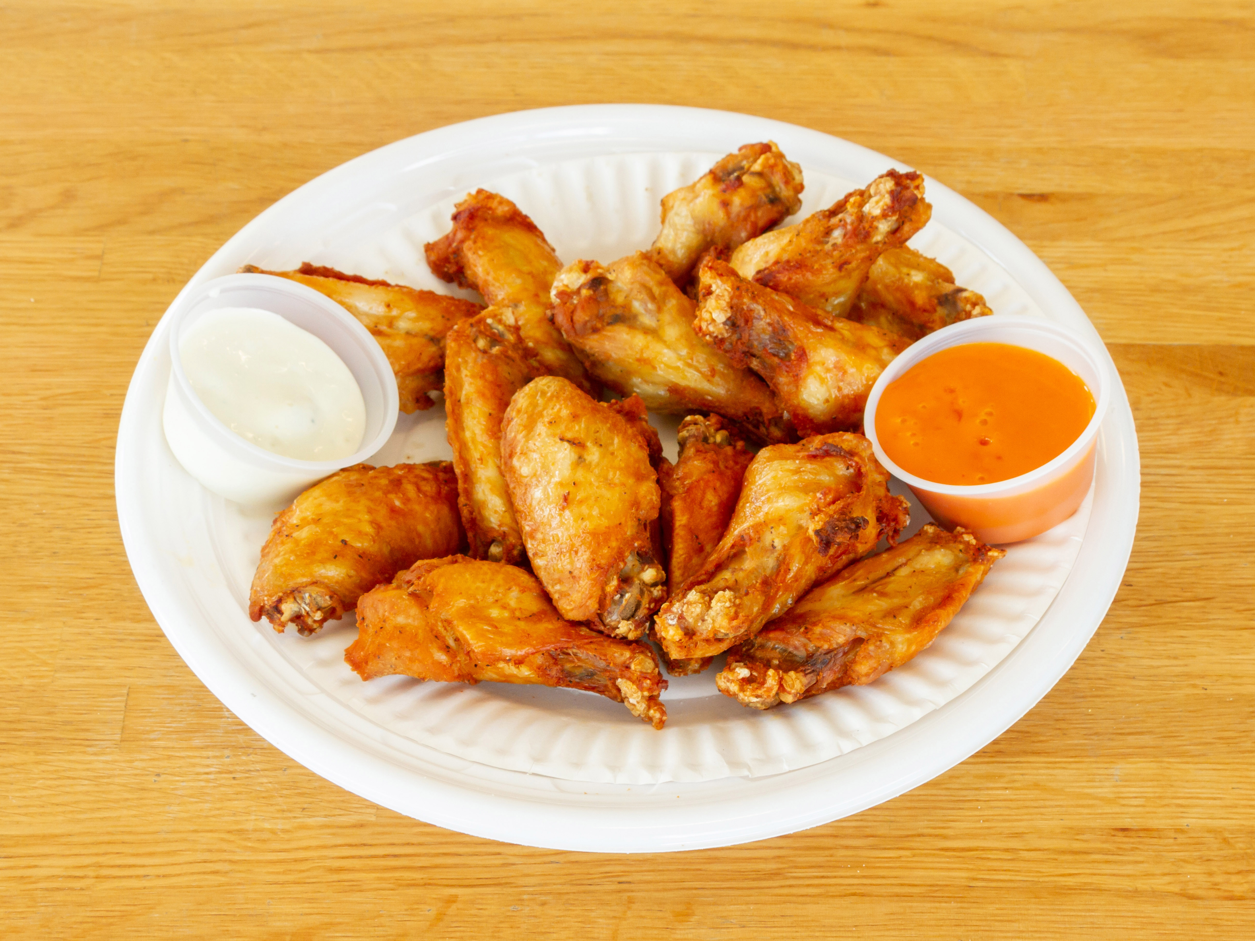 Order Buffalo Wings Dinner food online from Lisa’s Family Pizzeria store, Belmont on bringmethat.com