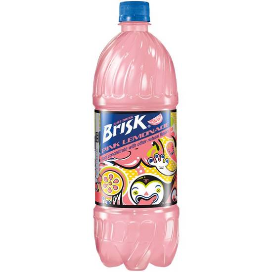 Order Brisk Pink Lemonade Juice food online from Deerings Market store, Traverse City on bringmethat.com