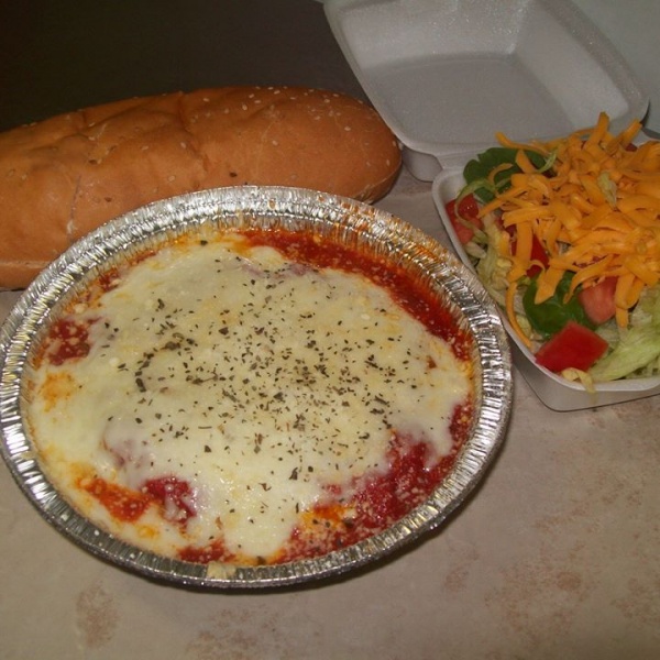 Order Chicken Parmesan food online from Rinaldi Pizza & Sub Shop store, Marne on bringmethat.com