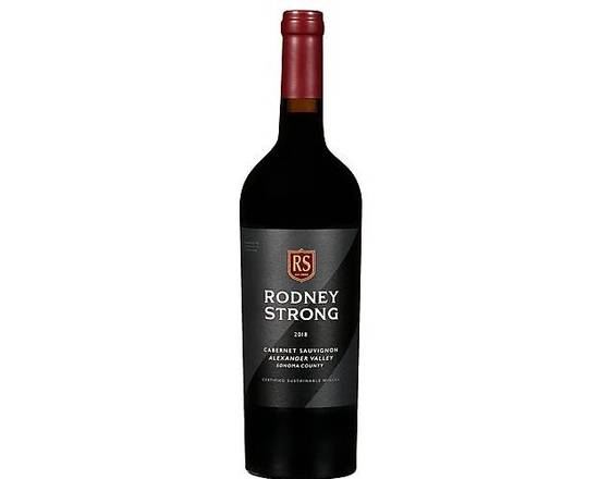 Order Rodney Strong Vineyards, Cabernet Sauvignon Alexander Valley (2018) · 750 mL  food online from House Of Wine store, New Rochelle on bringmethat.com