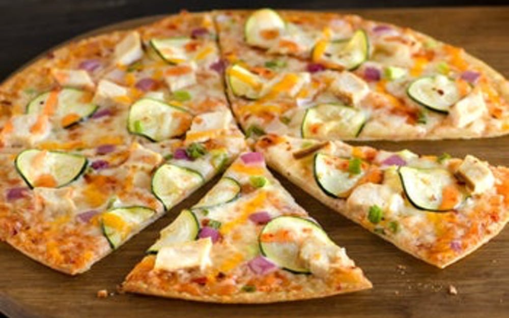 Order Thai Chicken Pizza - Medium 12" food online from Papa Murphy store, Casa Grande on bringmethat.com