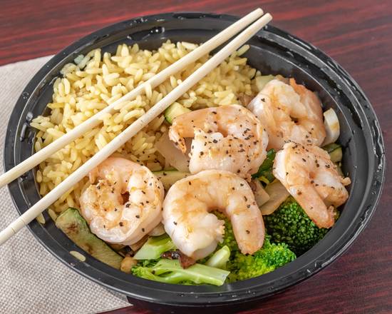 Order Hibachi Shrimp Meal food online from Wings & grill store, Greensboro on bringmethat.com