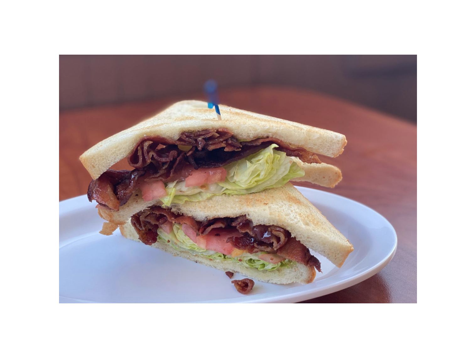 Order BLT Sandwich food online from Norm Famous Burgers store, Whittier on bringmethat.com