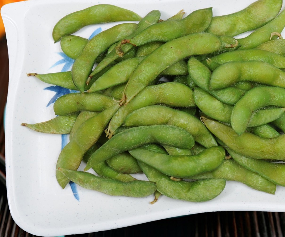 Order Steamed Soybeans food online from Happy Teriyaki 5 store, Tumwater on bringmethat.com
