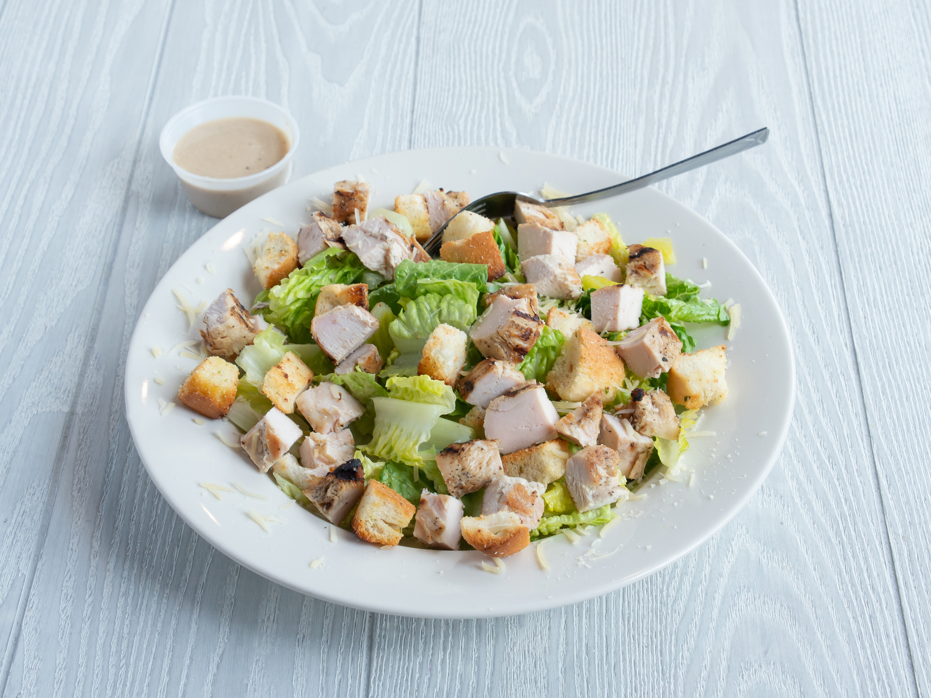 Order Chicken Caesar Salad food online from Market Gourmet store, Camden on bringmethat.com