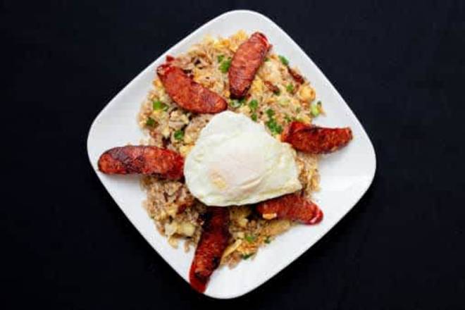 Order Portuguese Fried Rice food online from Cheryl On 12th store, Portland on bringmethat.com