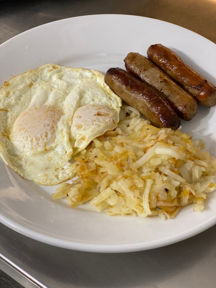 Order SAUSAGE LINKS & EGGS food online from The Point Pancake House store, Gurnee on bringmethat.com