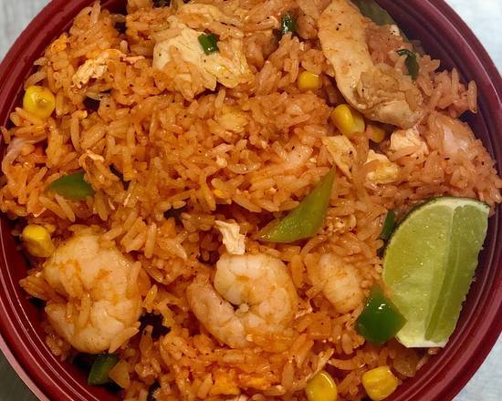 Order Cajun Fried Rice food online from Tiger Asian Express store, Farmers Branch on bringmethat.com