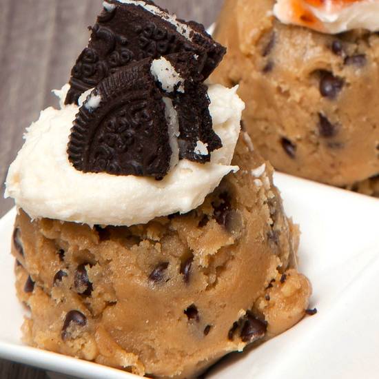 Order Cookie Dough Scoop - Cookies & Cream*` food online from Cinnaholic store, Pearland on bringmethat.com
