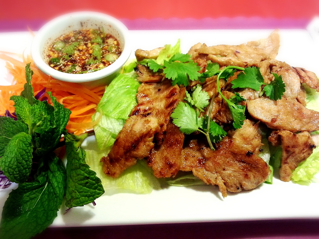 Order Kor-Moo-Yang food online from Thai Chef Cuisine store, Azusa on bringmethat.com