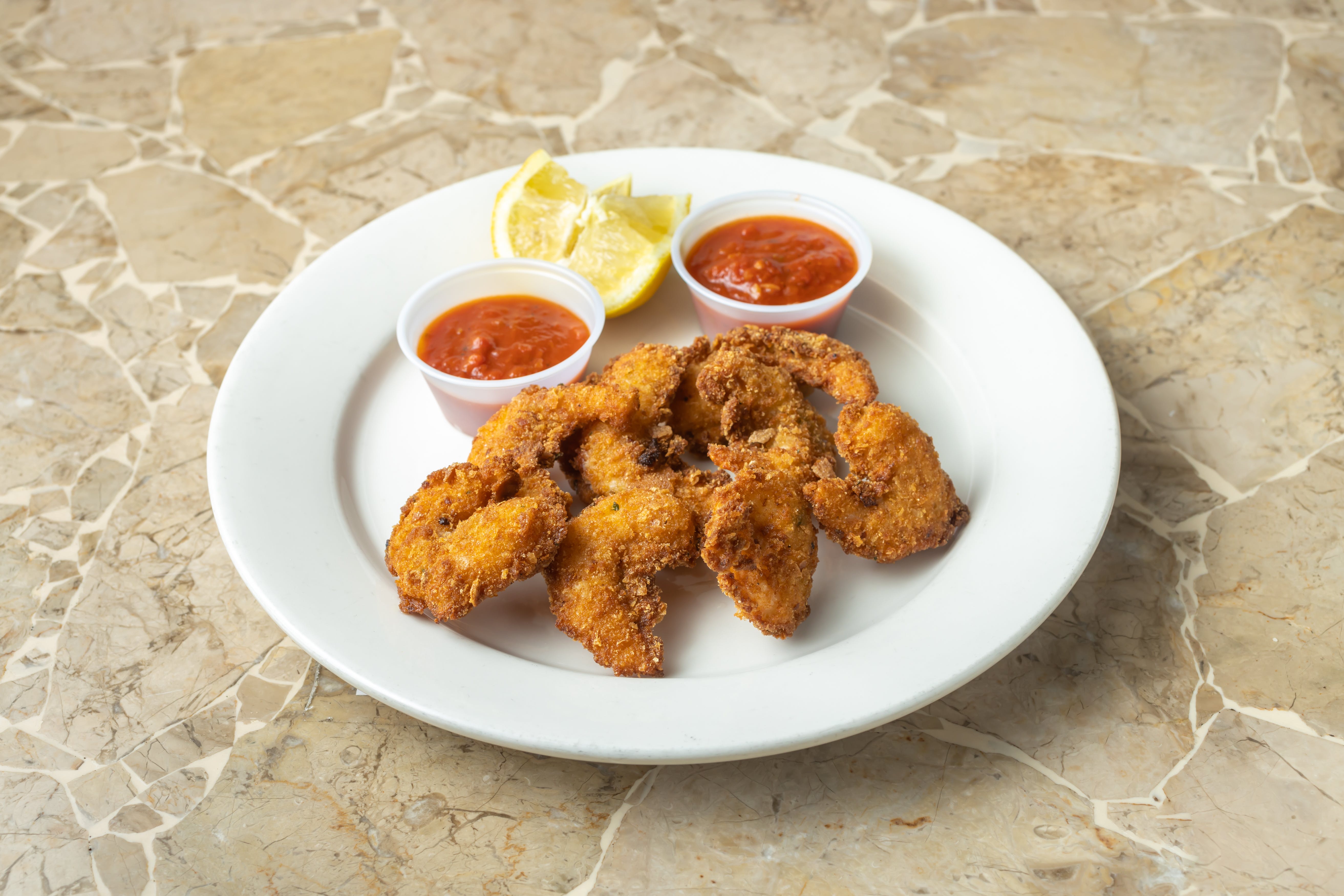 Order Fried Shrimp - Appetizer food online from Oasis restaurant store, Sunnyside on bringmethat.com