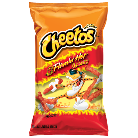 Order Cheetos Crunchy Flamin' Hot 8.5oz food online from 7-Eleven store, West Columbia on bringmethat.com