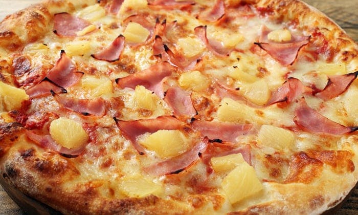 Order Hawaiian Pizza - Personal 10'' food online from Top Tomato Bar & Pizza store, Philadelphia on bringmethat.com