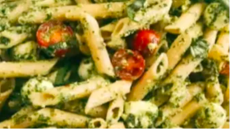 Order Creamy Pesto Pasta food online from Pacific Pourhouse store, Union City on bringmethat.com