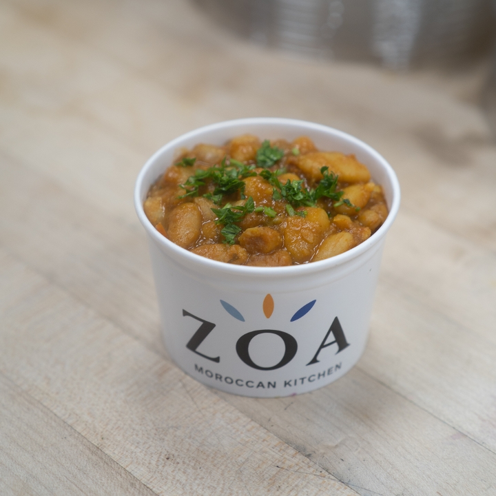 Order White Beans food online from Zoa Moroccan Kitchen store, Houston on bringmethat.com
