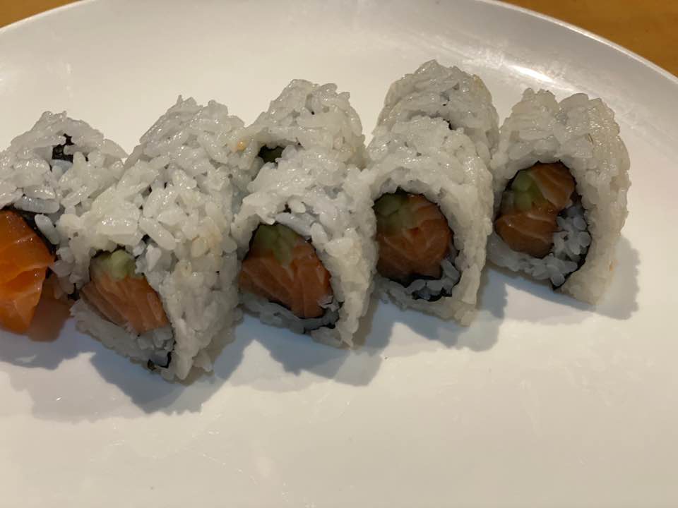 Order Salmon roll food online from Kiku Sushi store, Los Angeles on bringmethat.com