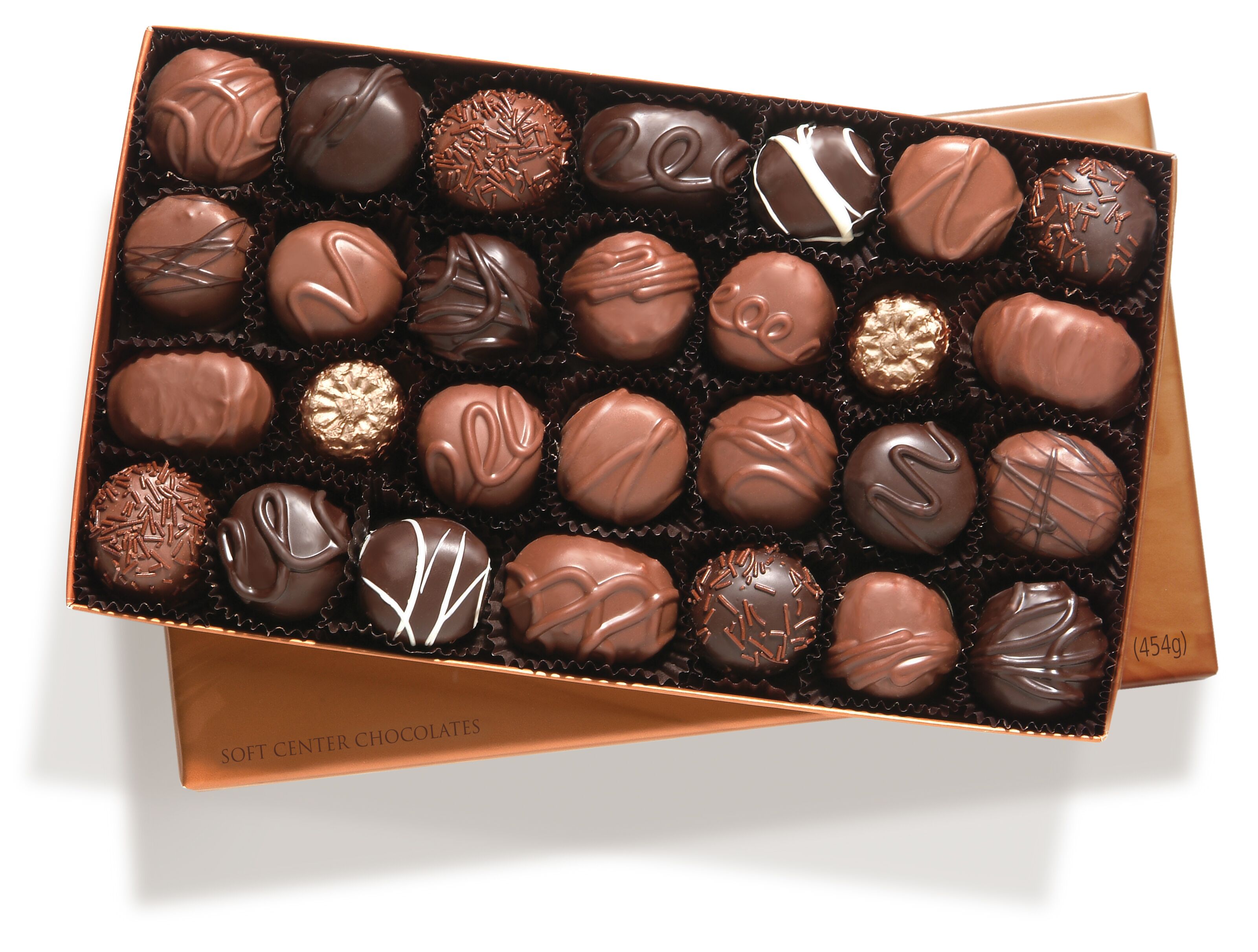 Order Soft Center Assorted Boxed Chocolates food online from Rocky Mountain Chocolate Factory store, Tempe on bringmethat.com