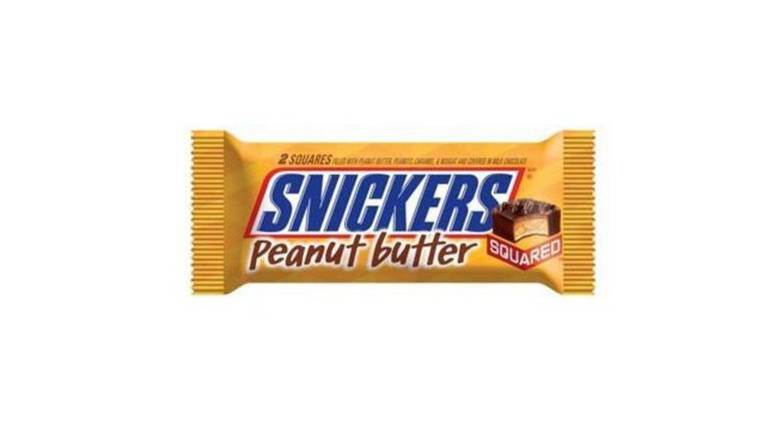 Order Snickers Peanut Butter Squared Candy Bar food online from Trumbull Mobil store, Trumbull on bringmethat.com