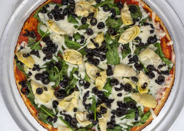 Order Healthy Vegan Pizza food online from Giant Bronx Pizza store, Santee on bringmethat.com