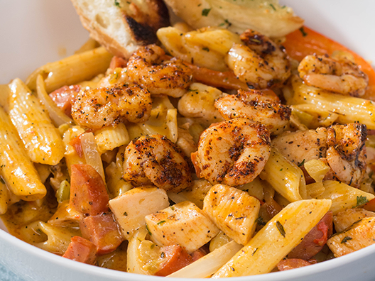Order Cajun Pasta food online from Rockfish Seafood Grill store, Houston on bringmethat.com