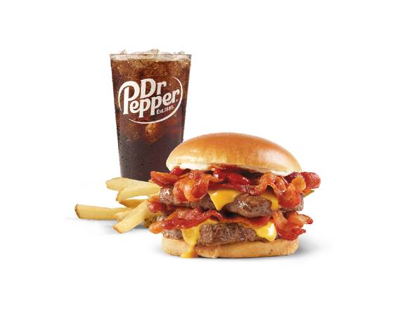 Order Baconator® Combo food online from Wendy store, COLUMBUS on bringmethat.com