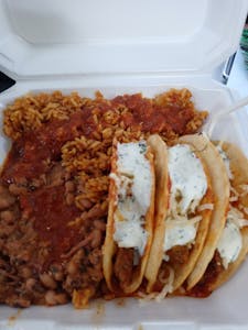 Order Tacos food online from Loves Kitchen store, Roswell on bringmethat.com