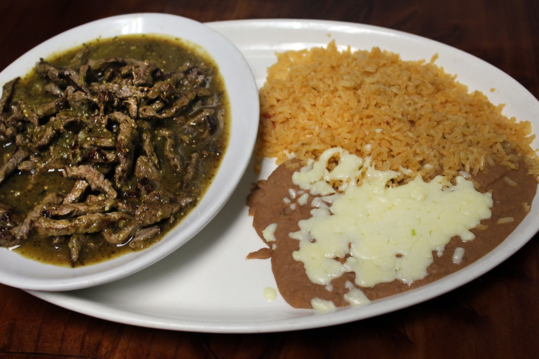 Order Chile Verde  food online from Tito Mexican Restaurant store, Spring Hill on bringmethat.com