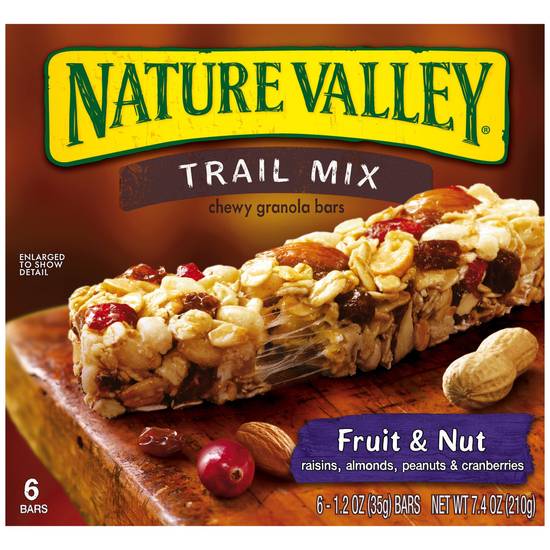 Order Nature Valley Trail Mix Bars Fruit & Nut food online from Cvs store, LITTLE ROCK on bringmethat.com