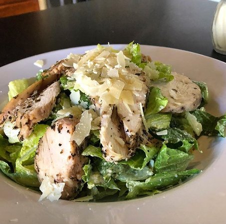 Order Chicken Caesar Salad food online from Neal Coffee Shop store, San Mateo on bringmethat.com