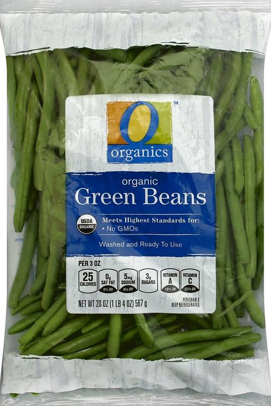 Order O Organics · Green Beans (20 oz) food online from Albertsons Express store, Azle on bringmethat.com