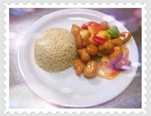 Order L7. Sweet & Sour Chicken  甜酸鸡 food online from Green Tea Bistro store, Mesa on bringmethat.com