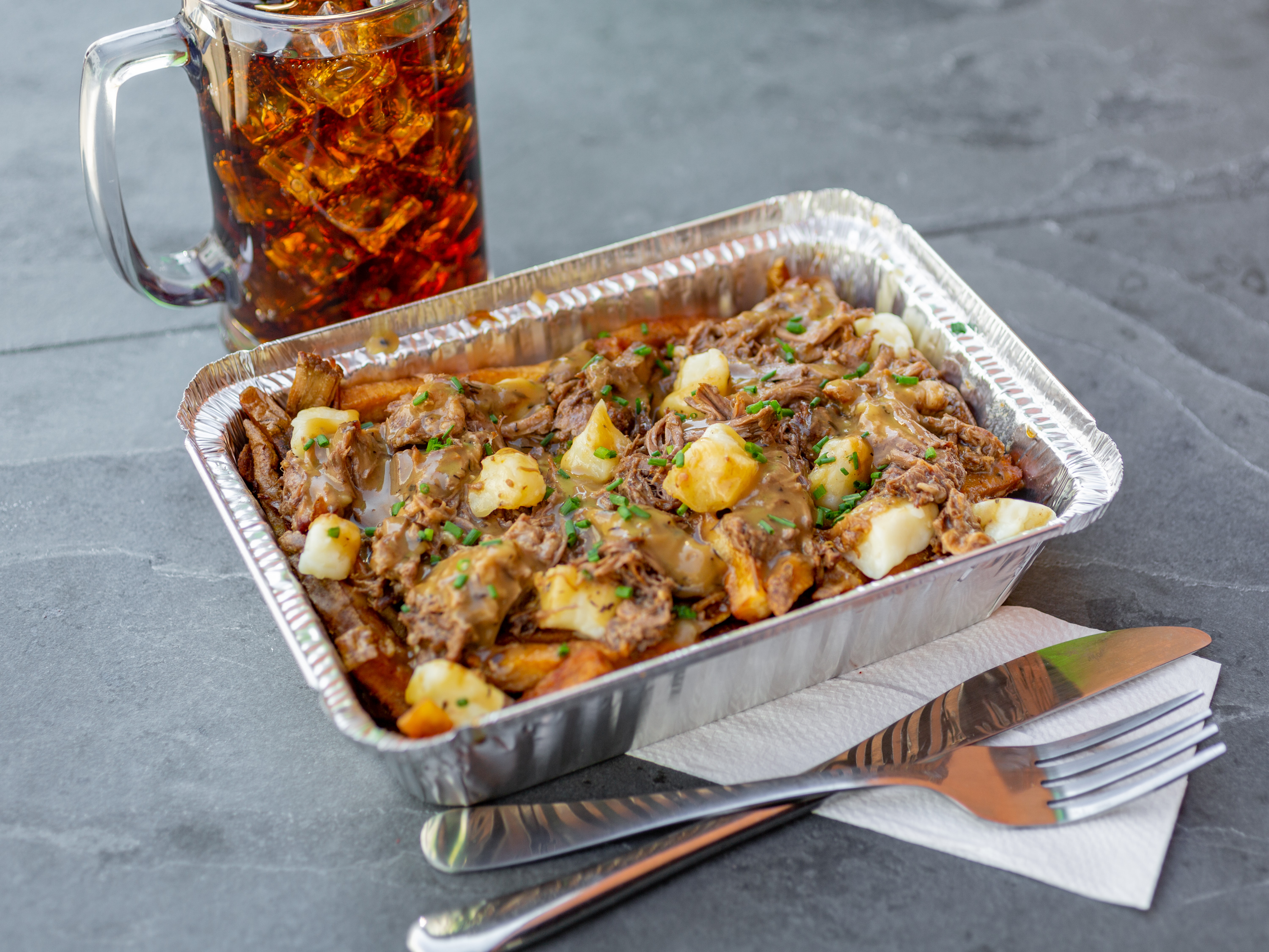 Order Short Ribs food online from Poutine Brothers store, Culver City on bringmethat.com