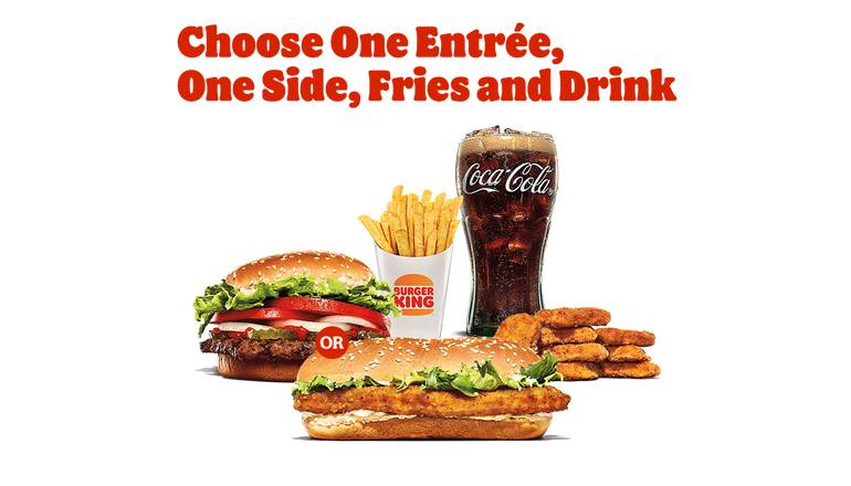 Order Build Your Own Meal Craver food online from Burger King 29031 store, Fairport on bringmethat.com