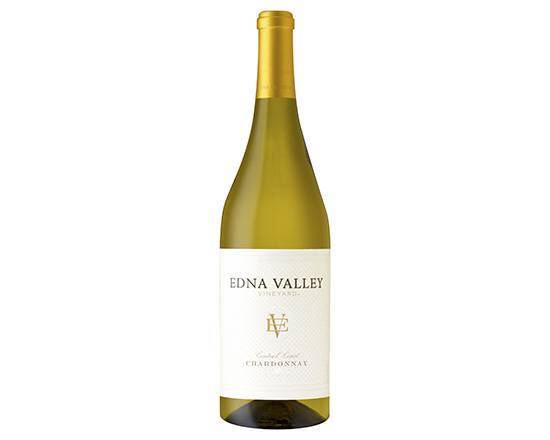 Order Edna Valley Vineyard Chardonnay, 750mL white wine (13.9% ABV) food online from Signal Liquor store, Signal Hill on bringmethat.com