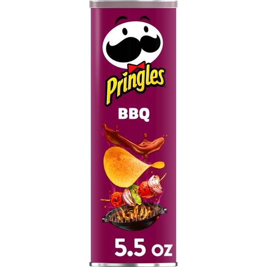 Order Pringles Potato Crisps Chips BBQ (5.5 oz) food online from Rite Aid store, Yamhill County on bringmethat.com
