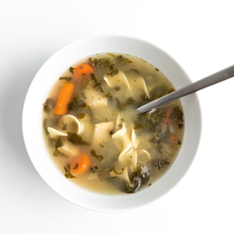 Order Chicken Noodle Soup - 16 oz food online from Di Bruno Bros. store, Philadelphia on bringmethat.com