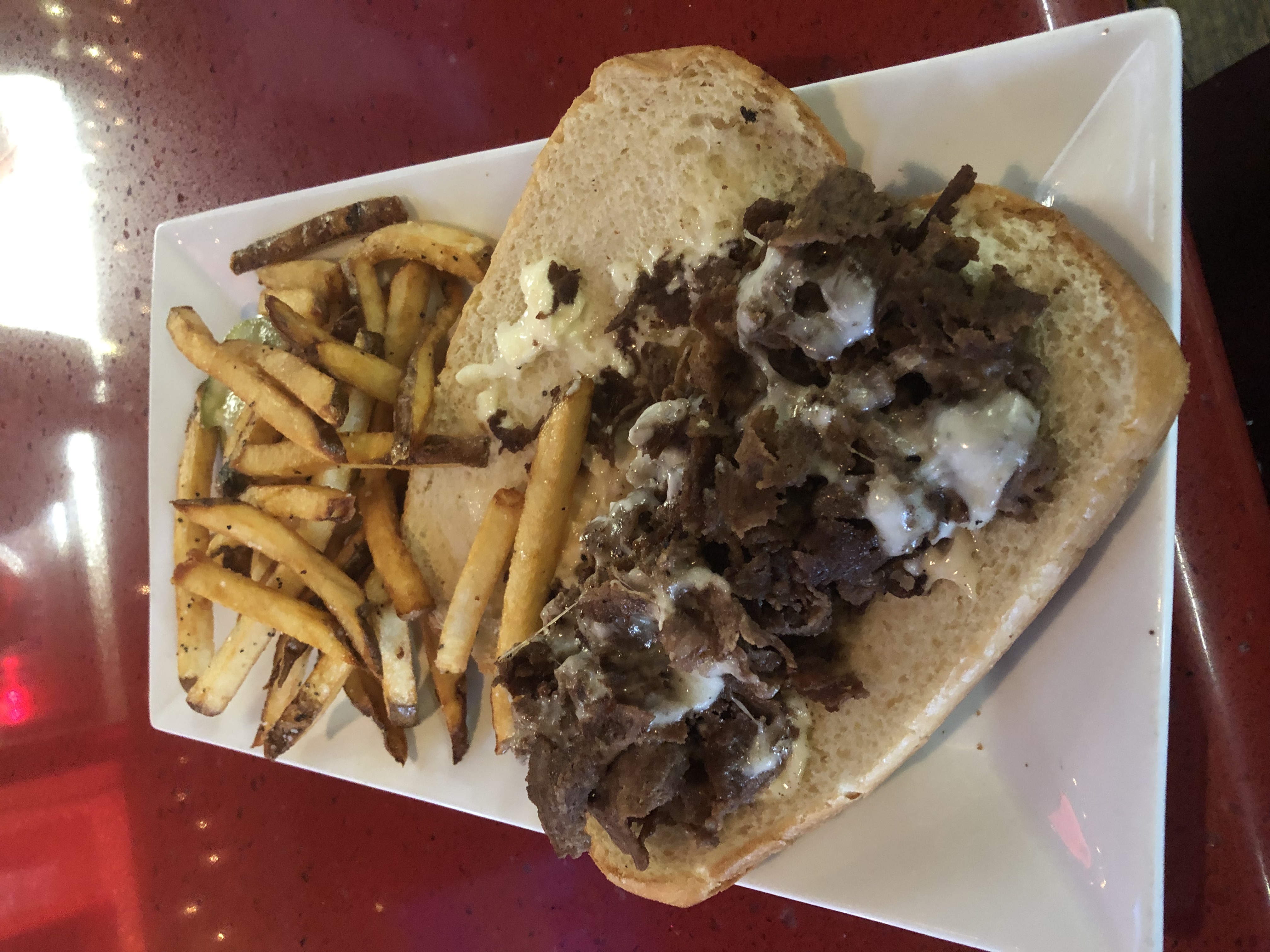 Order Philly Cheese Steak Sandwich food online from Jennings Cafe store, Catonsville on bringmethat.com