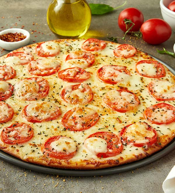 Order Margherita food online from Donatos Pizza store, Lakewood on bringmethat.com