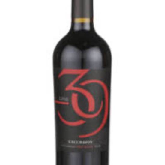 Order Line 39 red blend 750ml food online from Bay Area Liquors & Groceries store, Oakland on bringmethat.com