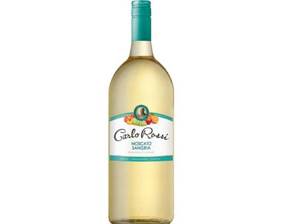 Order Carlo Rossi Moscato Sangria, 1.5L bottle (8% ABV) food online from Central Liquor Market store, Los Angeles on bringmethat.com