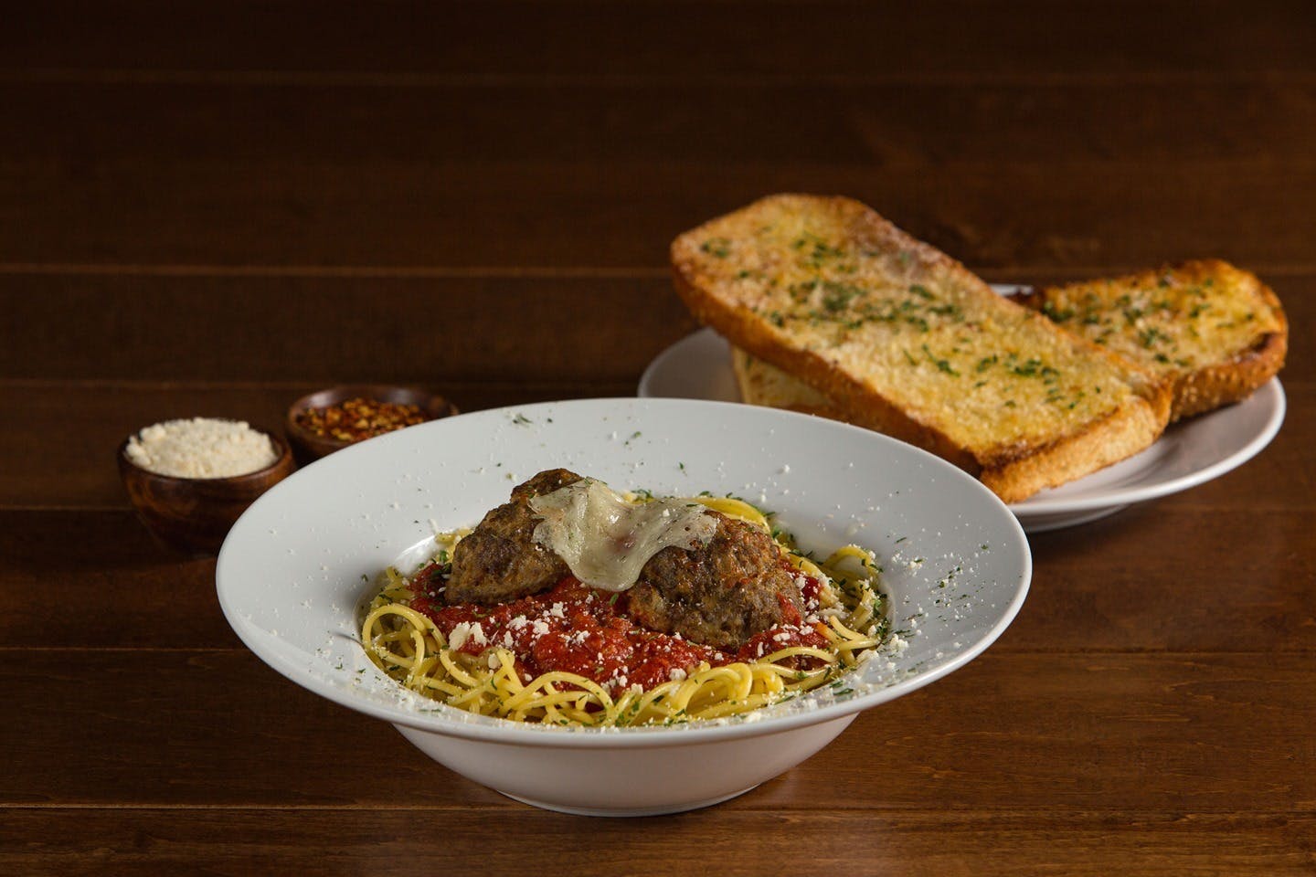 Order Spaghetti & Meatballs - Pasta food online from Pizza Factory store, Queens on bringmethat.com