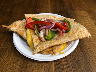 Order Three Cheese Quesadilla food online from Bread brothers bagel cafe on grand st. store, Brooklyn on bringmethat.com