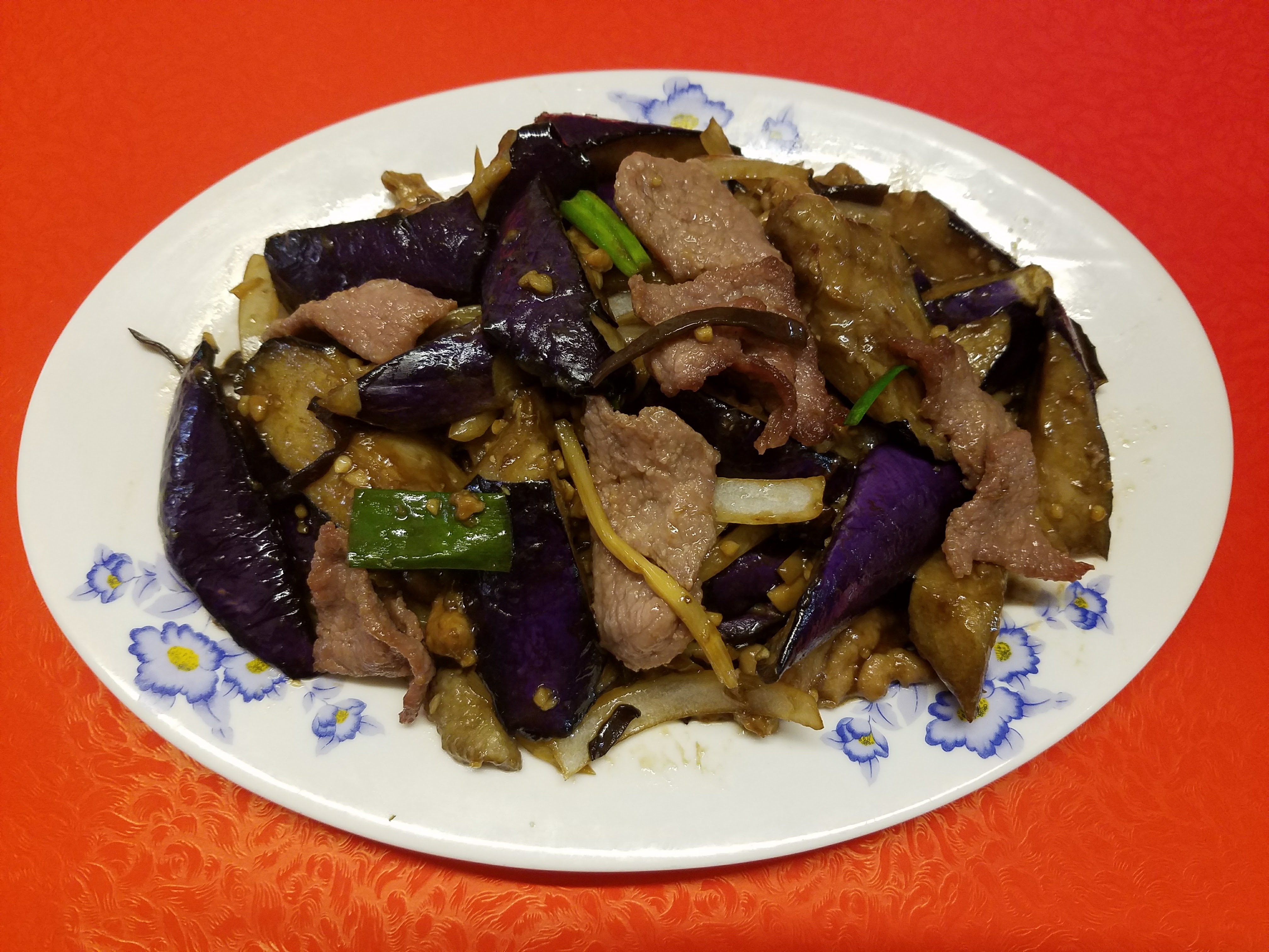 Order Eggplant Beef food online from New Bamboo Kitchen store, Alameda on bringmethat.com